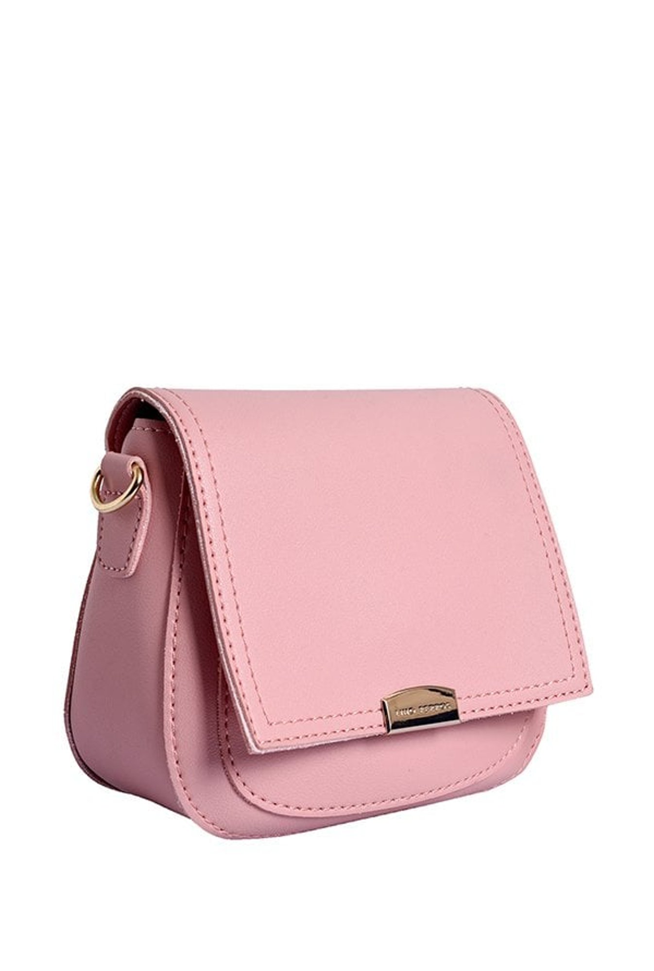 Lino Perros Pink Tassel Flap Sling Bag