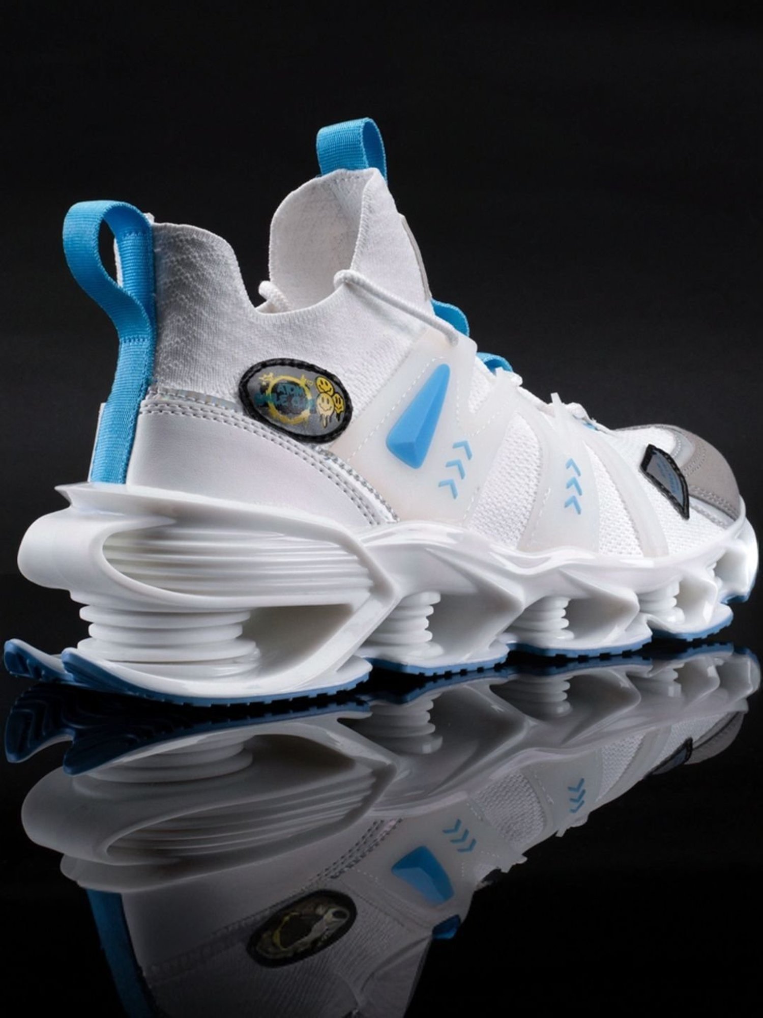 Atom Men's Spring Edge Alpha 2 White Running Shoes