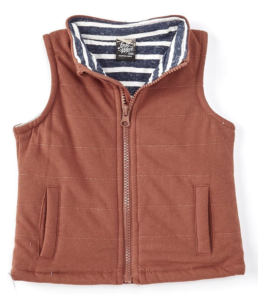 First Wave Baby Boys 12-24 Months Knit Vest