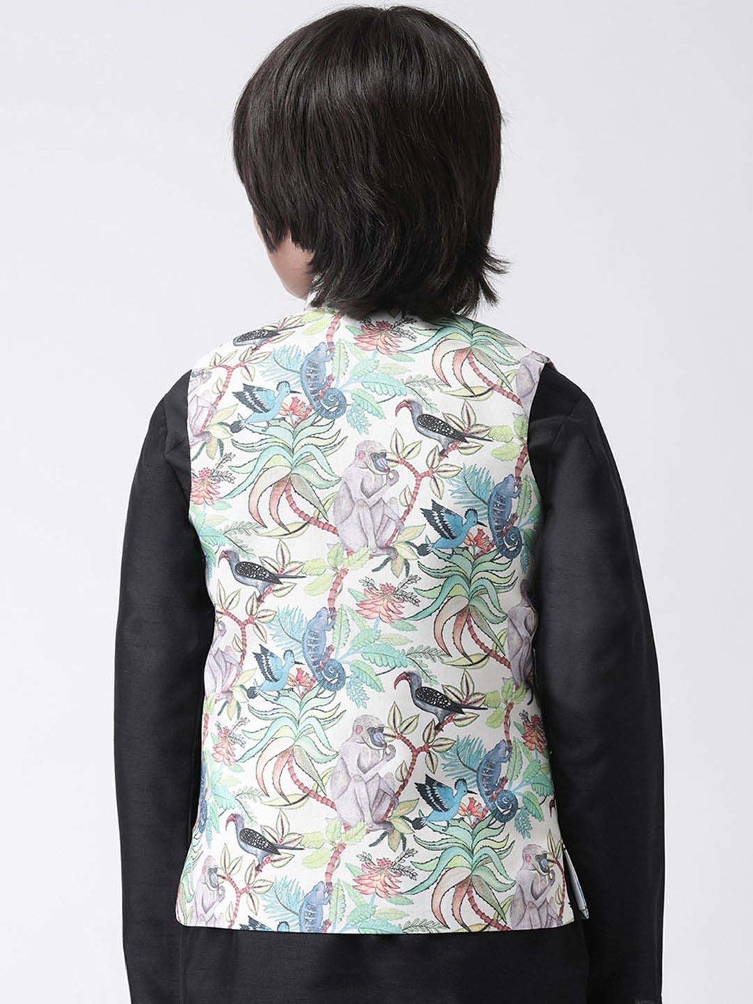 Blue Giraffe Kids Maroon Solid  Blazer