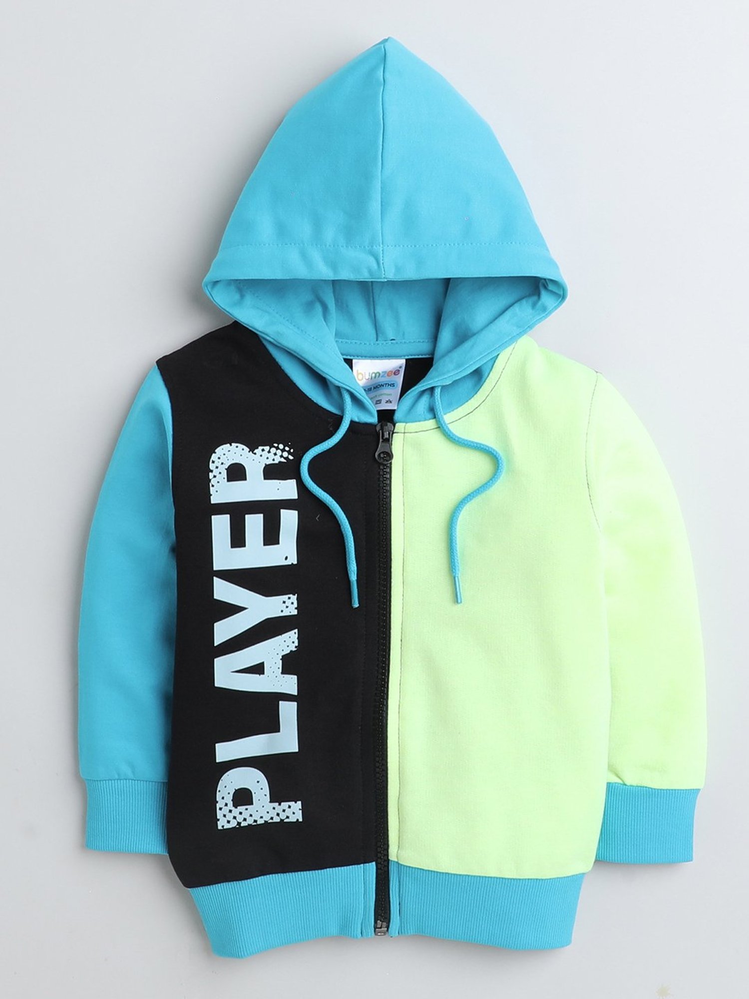 Bumzee Kids Multicolor Graphic Print Full Sleeves Sweatshirt