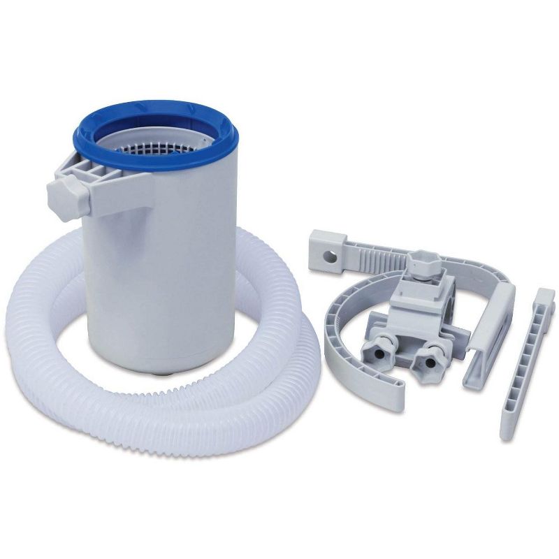 Kokido Surface Skimmer & Intex Deluxe Pool Maintenance Kit with Vacuum and Pole