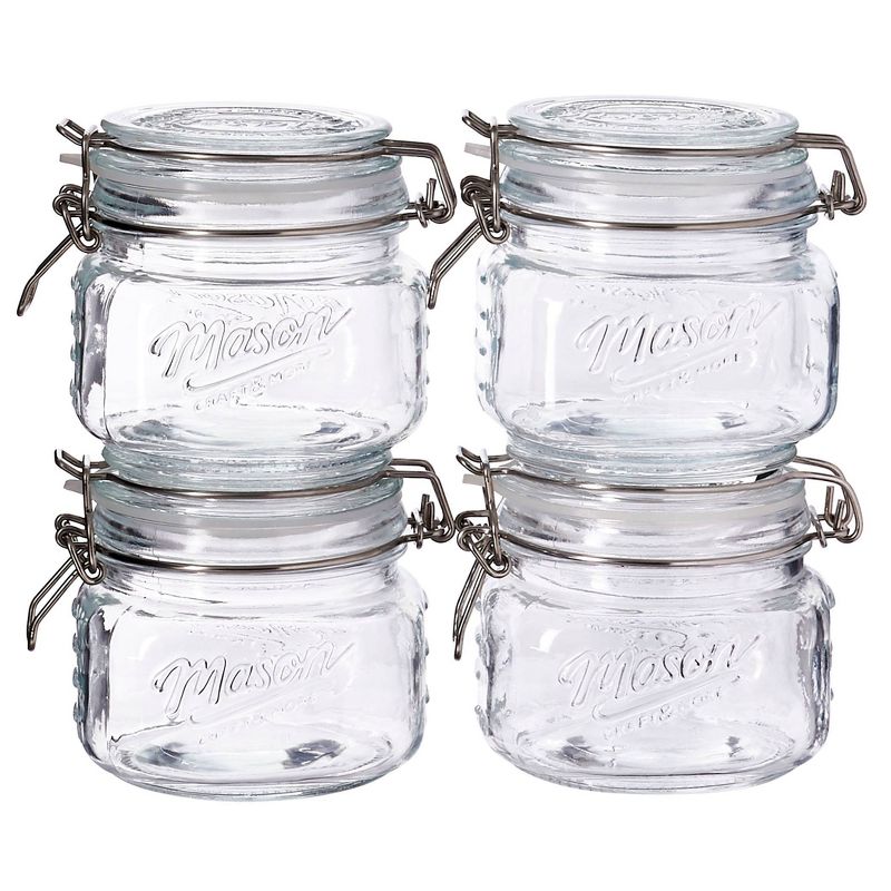Masontops Pickle Pipe and Pickle Pebble Mason Jar Fermentation Kit - Wide