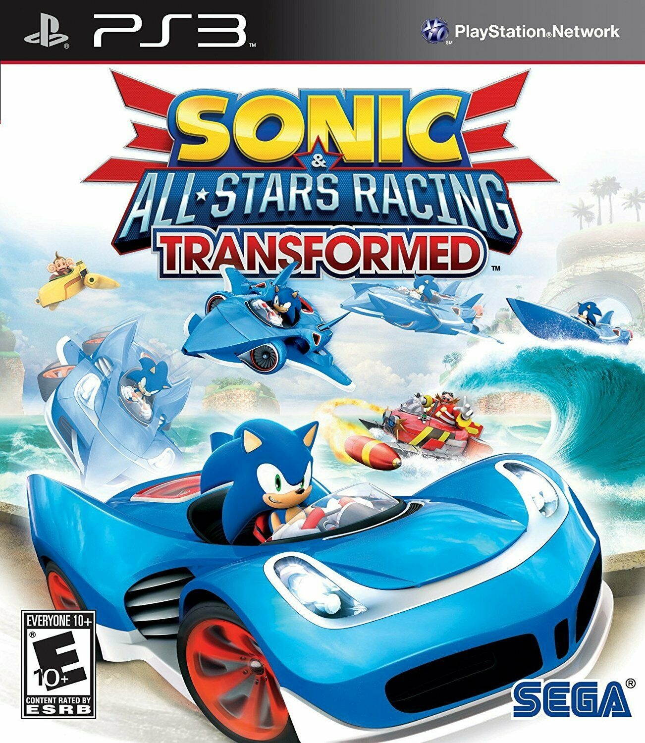 Ps3 Sports-Sonic & All-Star Racing Transformed Ps3