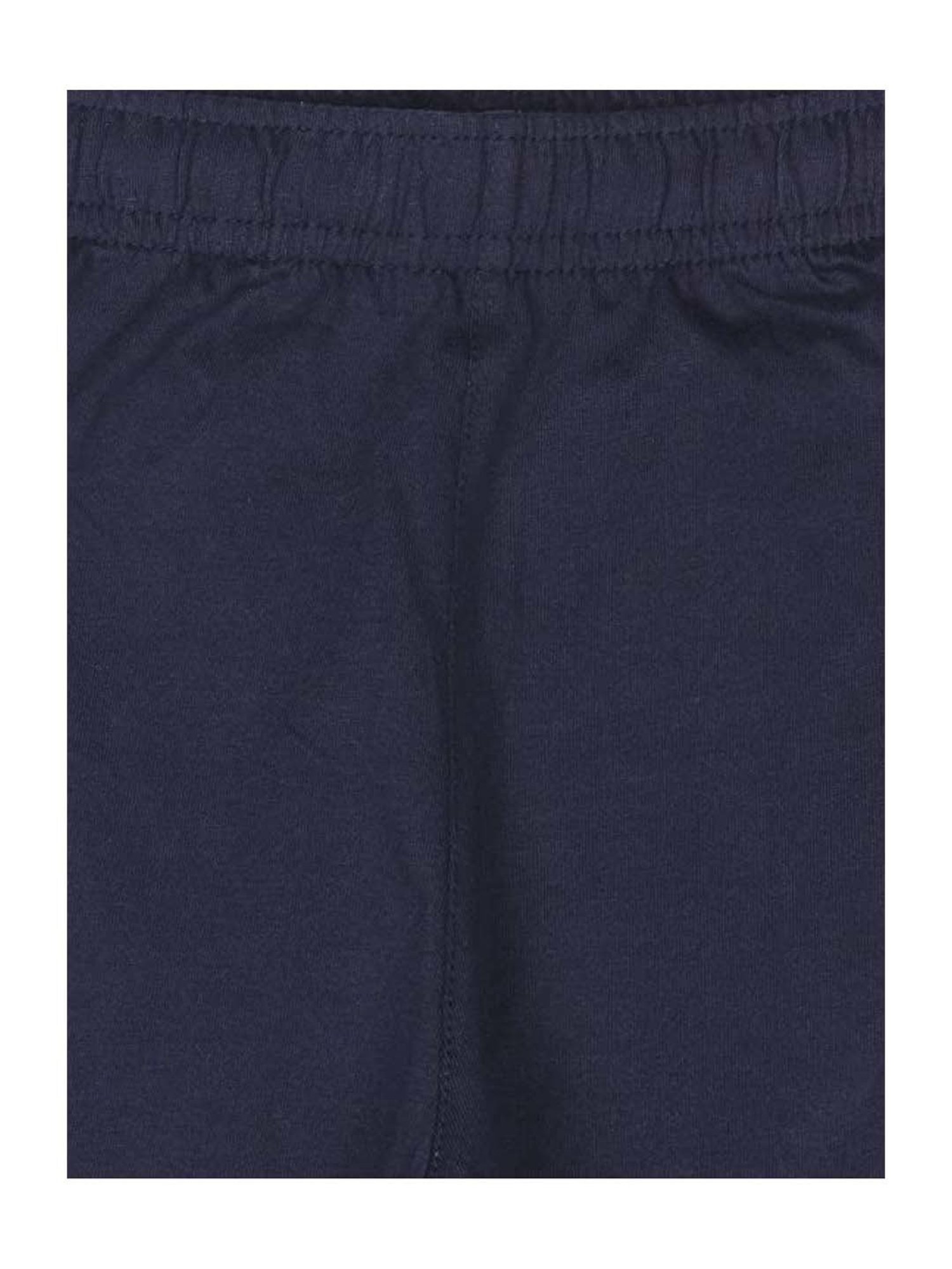Proteens Kids Navy Cotton Regular Fit Capri
