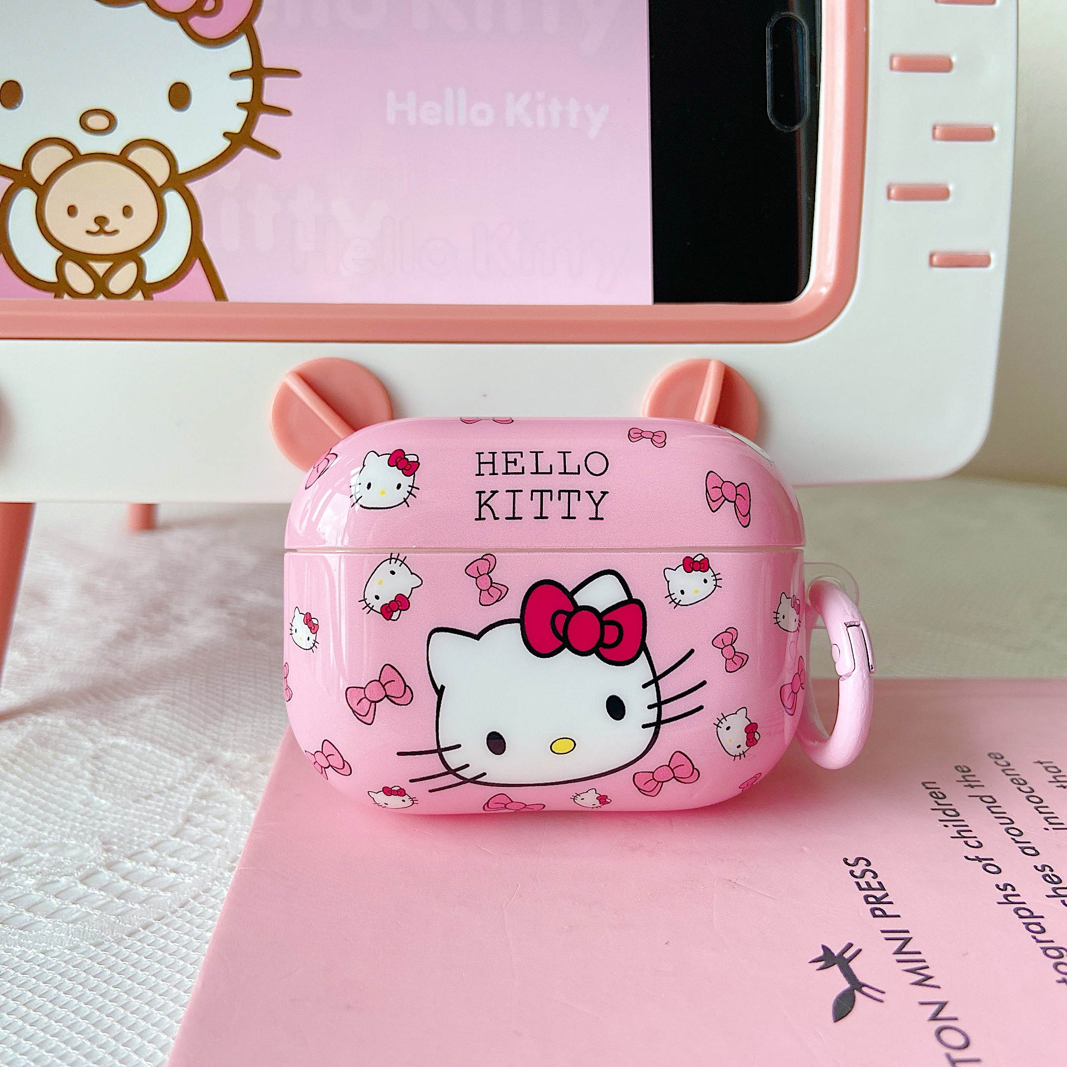 Case for AirPods Pro Case Cute Case for AirPods 3 Kids Girls Teens Women Boys With Pretty Design With Keychain Pretty Design