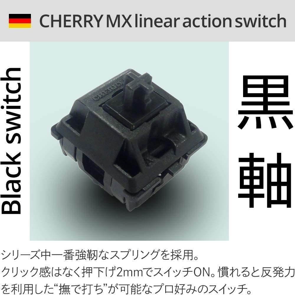 Filco Majestouch Minila R Convertible Sky Gray 60% Double Shot PBT Mechanical Keyboard (Cherry MX Black)