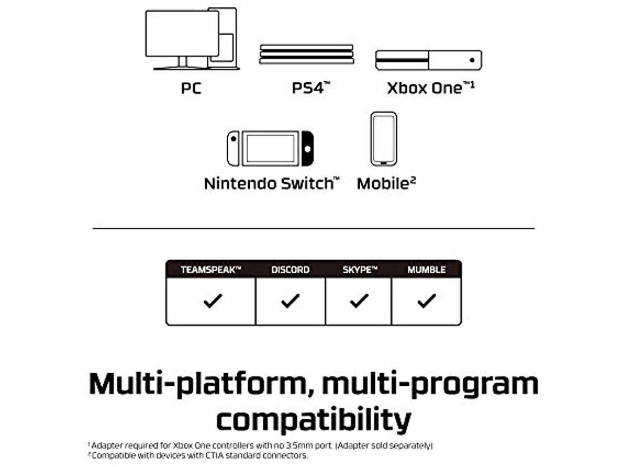 HyperX Cloud Stinger Core - Gaming Headset, for PC, Xbox One, PlayStation 4, Mic