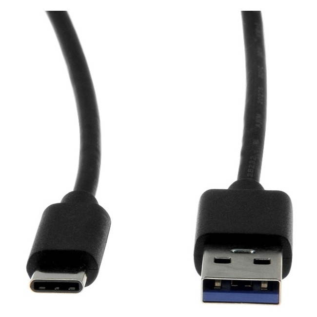 ROCSTOR Y10C145-B1 3FT/1M USB-C TO USB-A CABLE M/M