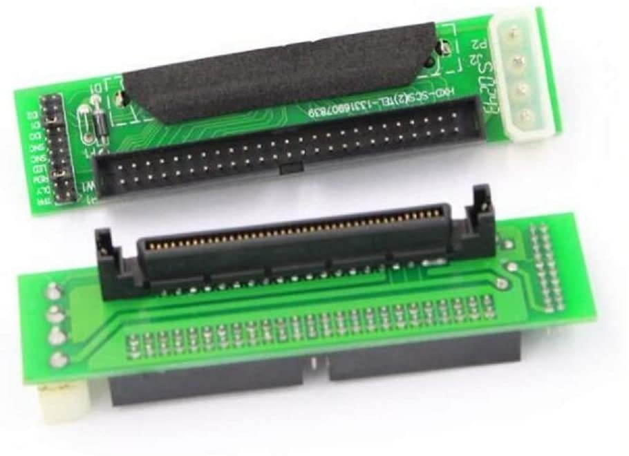 Micro SATA Cables SCSI 50 Pin to 80 Pin Adapter