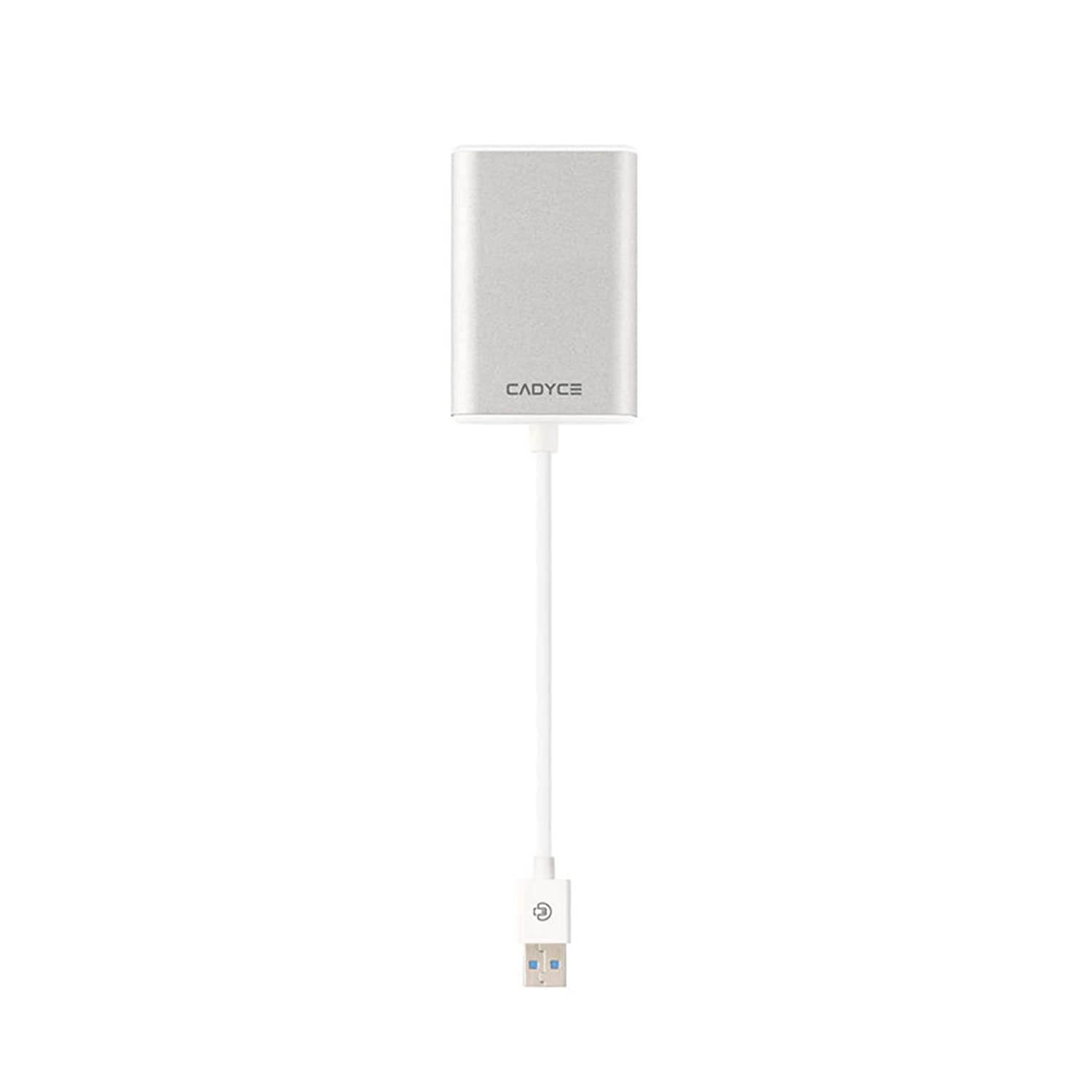 Cadyce USB 3.0 to HDMI Adapter with Audio, Multi-Colored (CA-U3HDMI)