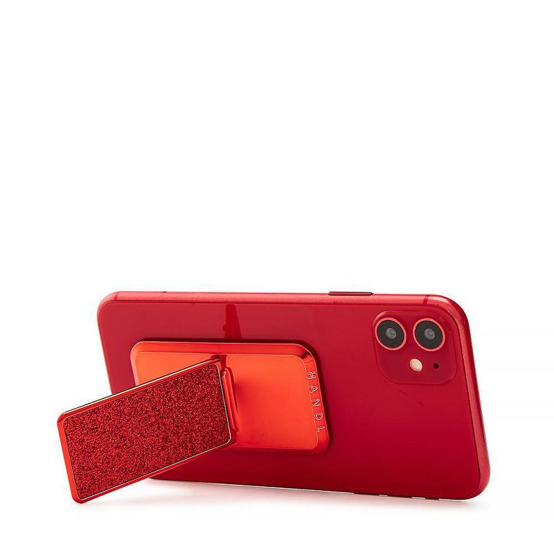 HANDLstick Phone Grip Smooth Glitter - Red