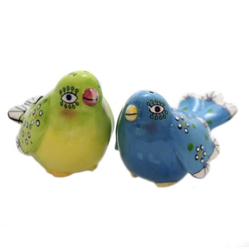 Tabletop 2.5" Pretty Birds Salt/Pepper Flight Spring Cosmos Gifts Corp.  -  Salt And Pepper Shaker Sets