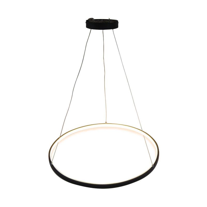 25" LED Neon Pendant Lamp Black - Project 62™