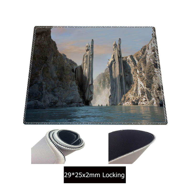 Lord of The Rings Scenery 600x300 900x400 Large gaming Mousepad black mouse pad Lock edge laptop pc game For CSGO LOL