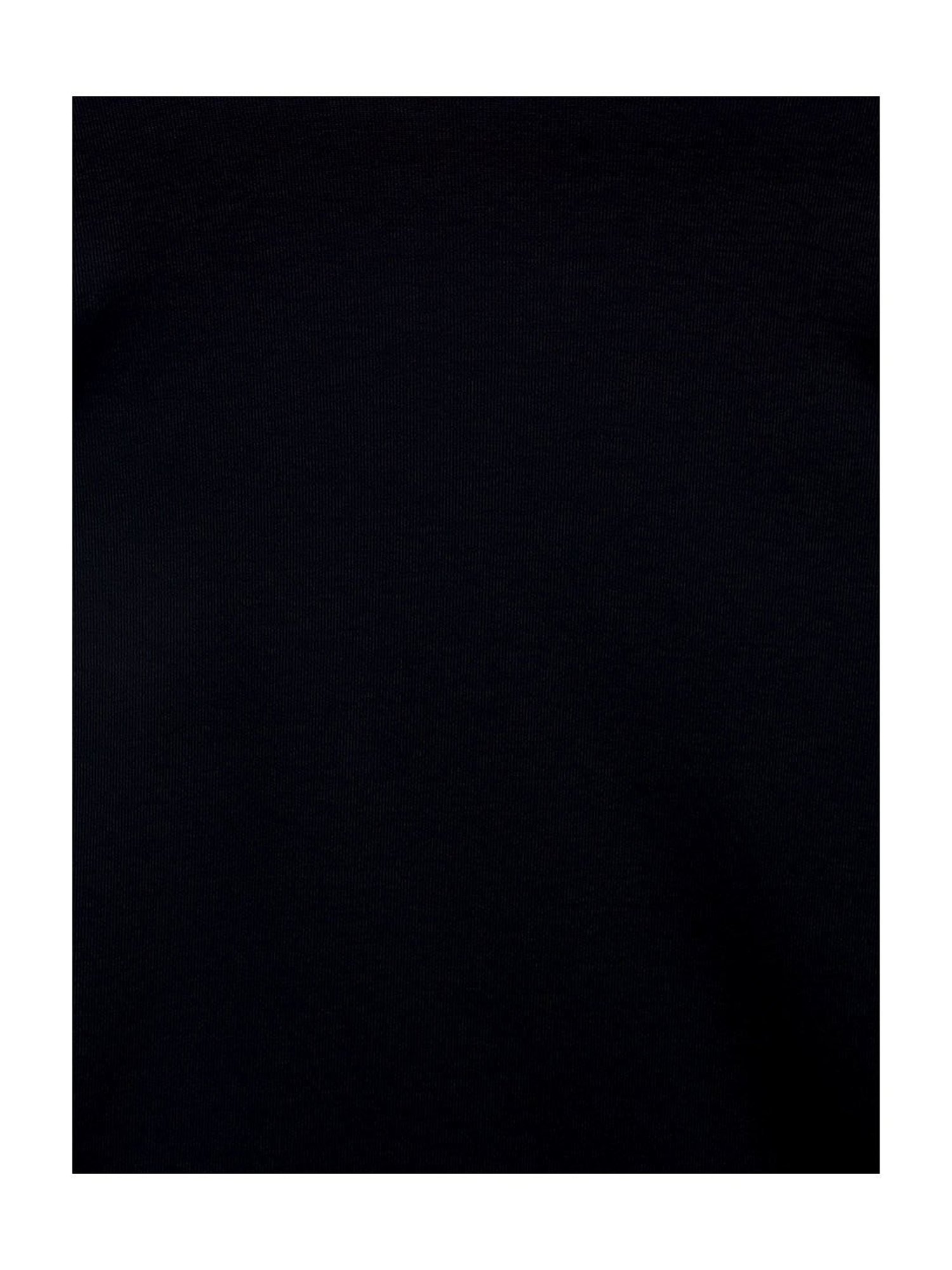 Kiddopanti Boys Black Solid Full Sleeves T-Shirt