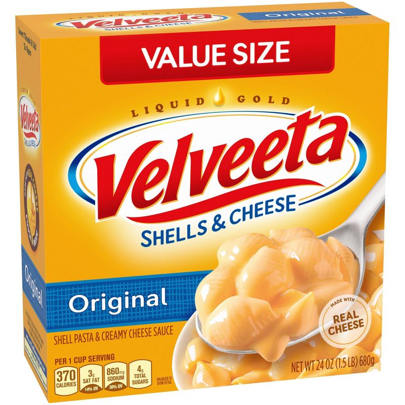 Kraft Velveeta Shells and Cheese Family Size Original 24oz