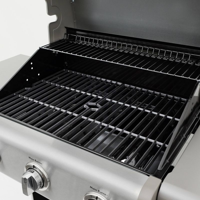 Kenmore 3 Burner Outdoor Patio Gas BBQ Propane Grill PG-4030400LD - Black