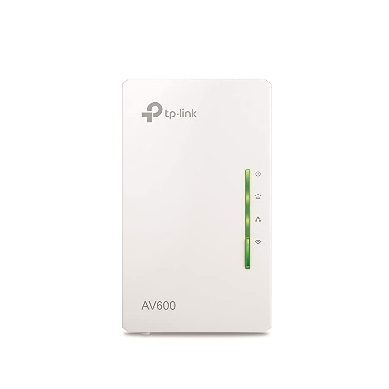 AV600 Powerline WiFi Extender N300 WiFi Addon Single Adapter Ethernet over Powerline Plug amp Play Compatible with all powerline adapters with different speedTLWPA4220