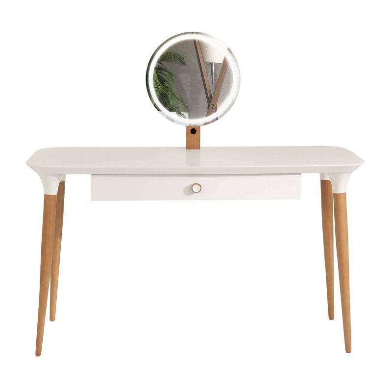 Salisbury Vanity w/Mirror White - Chique
