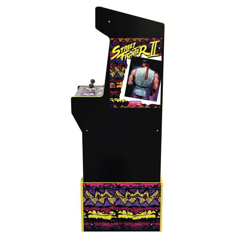 Arcade1Up Capcom Street Fighter II Home Arcade with Riser
