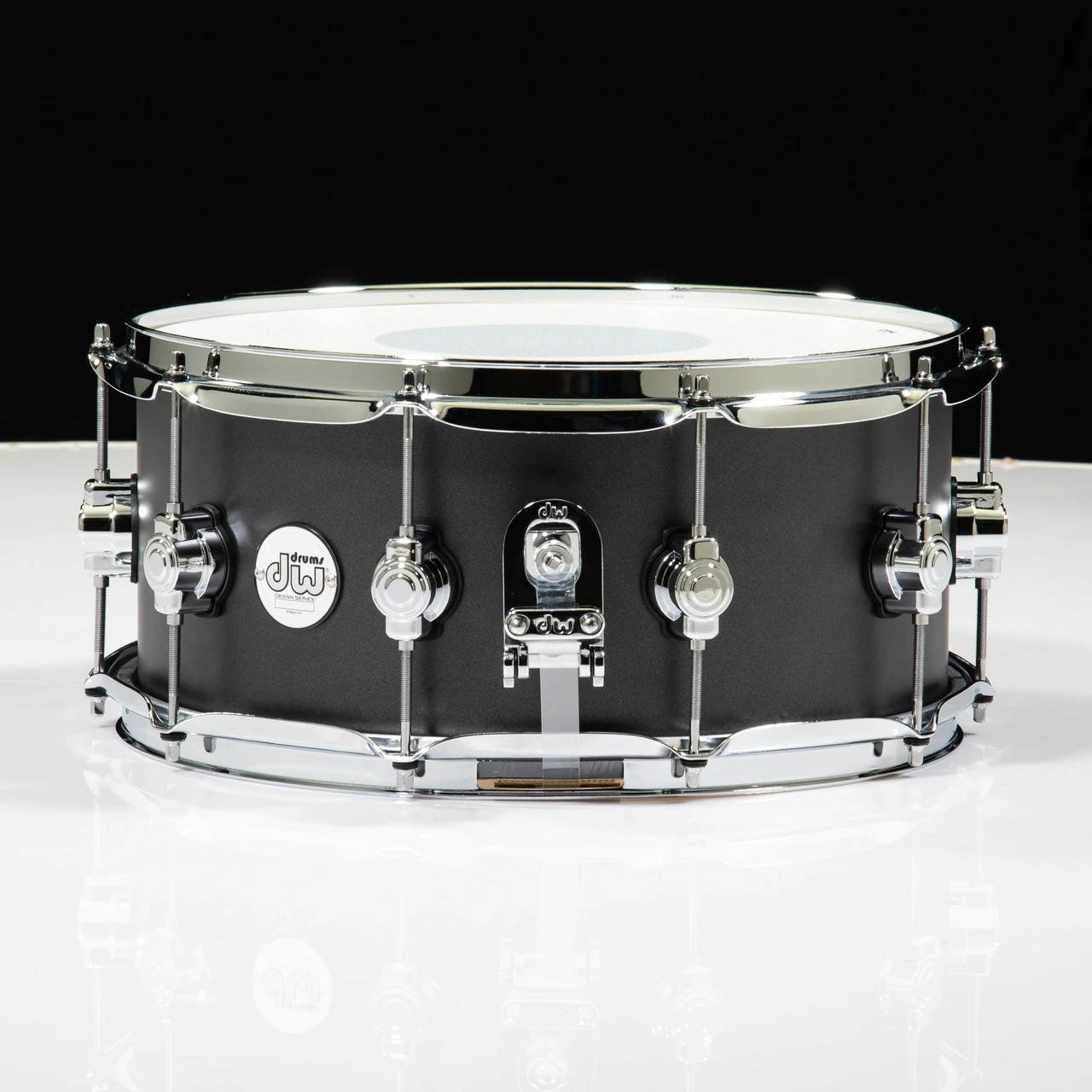 DW Design Series 6.5x14 Snare - Iron Satin Metallic