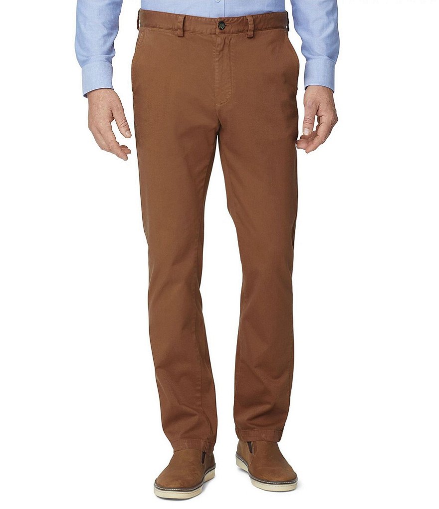 Johnston & Murphy Washed Stretch Chino Pants