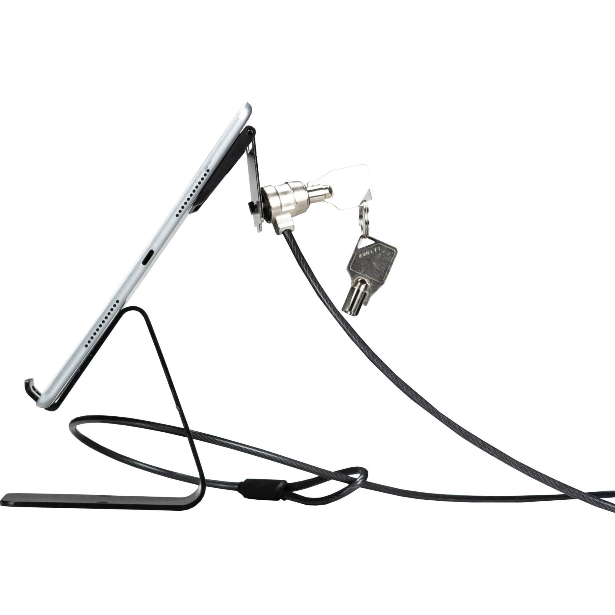 CTA Digital Tablet Security Kiosk Kit with Display Stand and Locking Cable