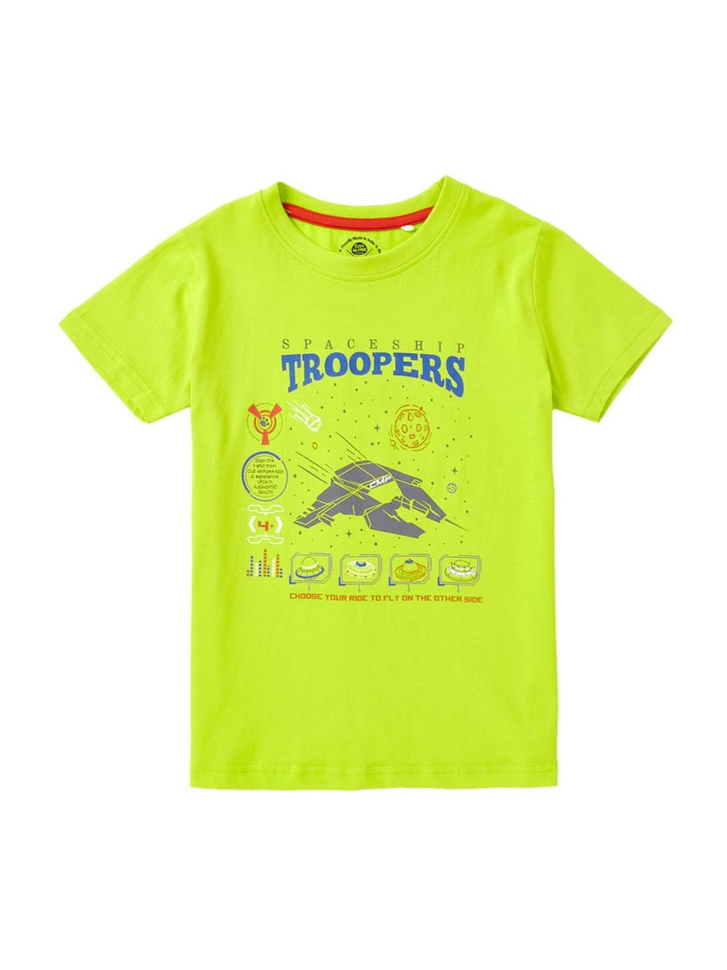 Cub McPaws Kids Multicolor Cotton Printed T-Shirt (Pack of 3)