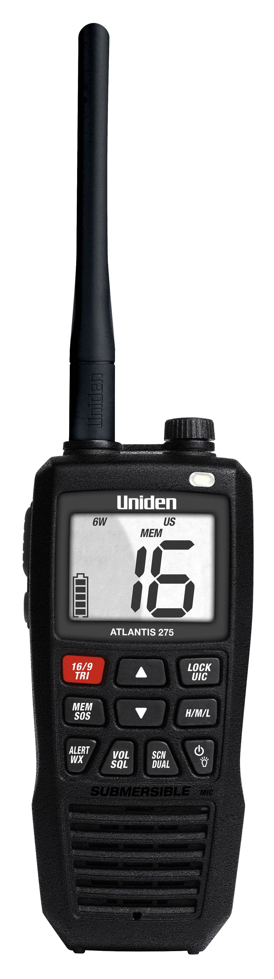 Uniden Atlantis 275 Floating Handheld VHF Marine Radio - ATLANTIS 275