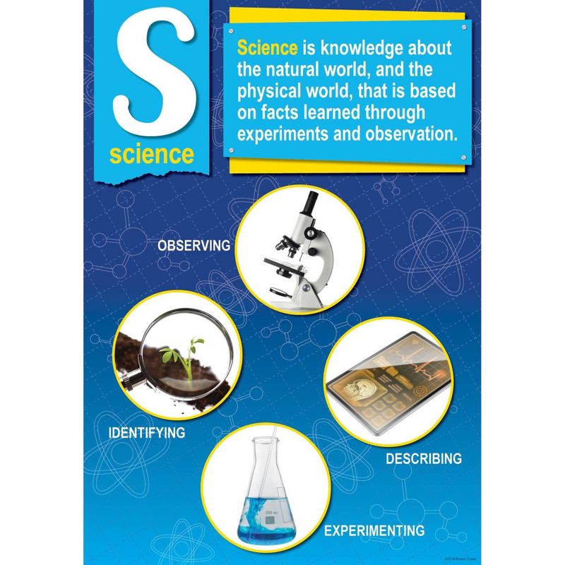 3pk 3" 140 per Pack Casual Uppercase Ready Letters Yellow Sparkle - TREND