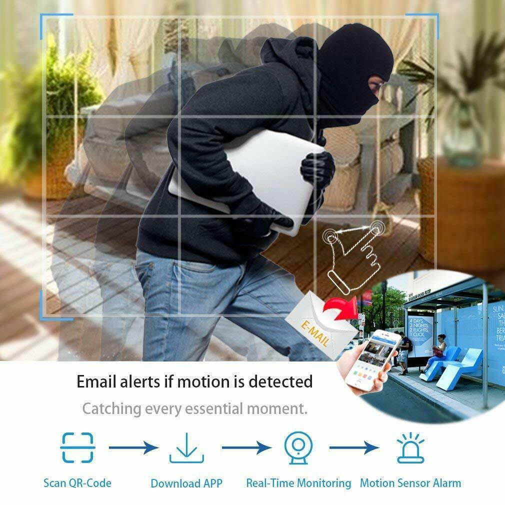 TMEZON 4CH 5MP HD Home Security Camera System 1TB HDD, 5-IN-1 4 Channel DVR Video Recorder, 4x Bullet In/Outdoor IR Night CCTV Camera, Free APP