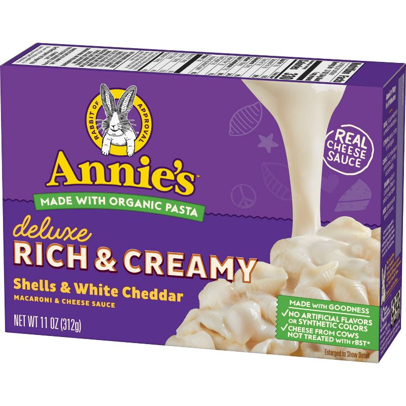 Annie's Deluxe White Cheddar Mac and Cheese - 11oz