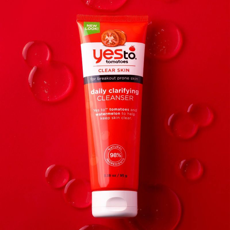 Yes to Tomatoes Daily Clarifying Cleanser - 3.38oz
