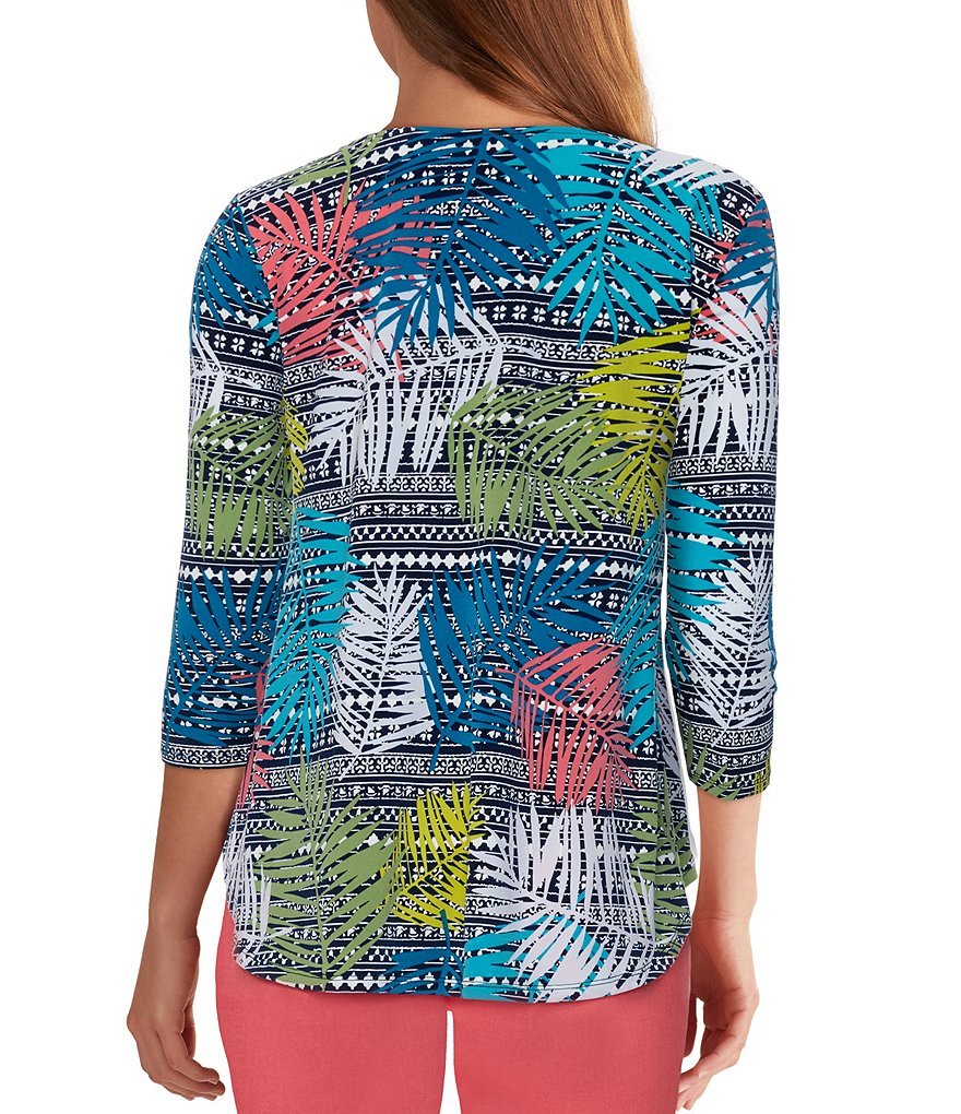 Joules Celina Short Sleeve V-Neck Knit Tee