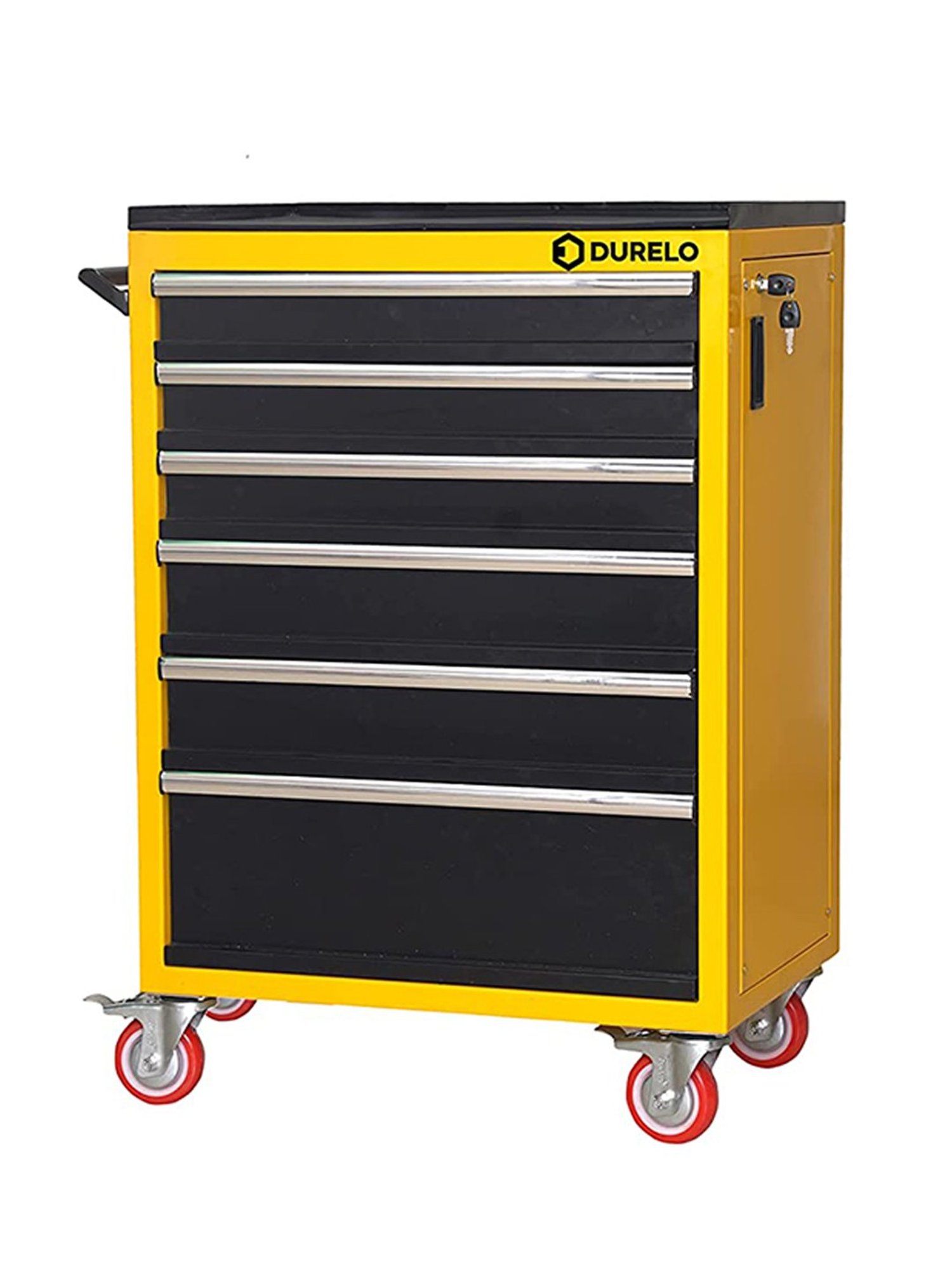 DURELO D24/7Y 7 Drawer Roller Cabinet (Yellow)