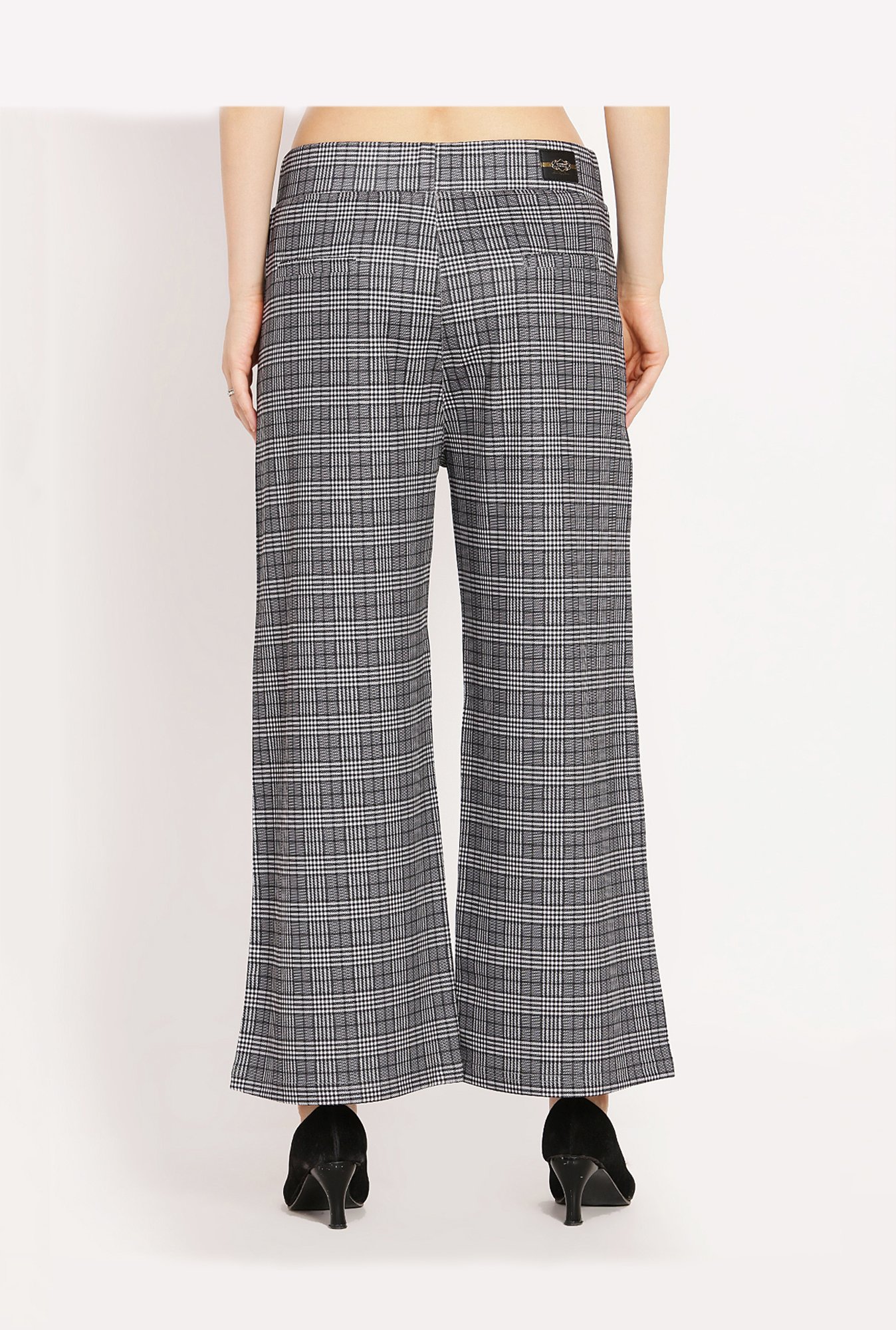 Westwood Grey Checks Trousers