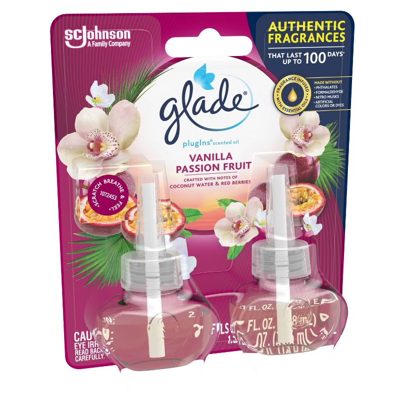 Glade  Vanilla Passionfruit PlugIns Reill - 2ct