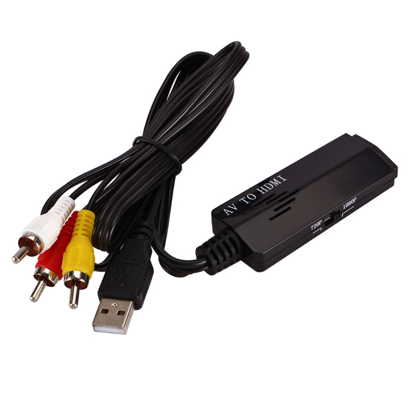 AV to HDMI Converter Conversion Cable hd Video Converter HDMI Signal Converter