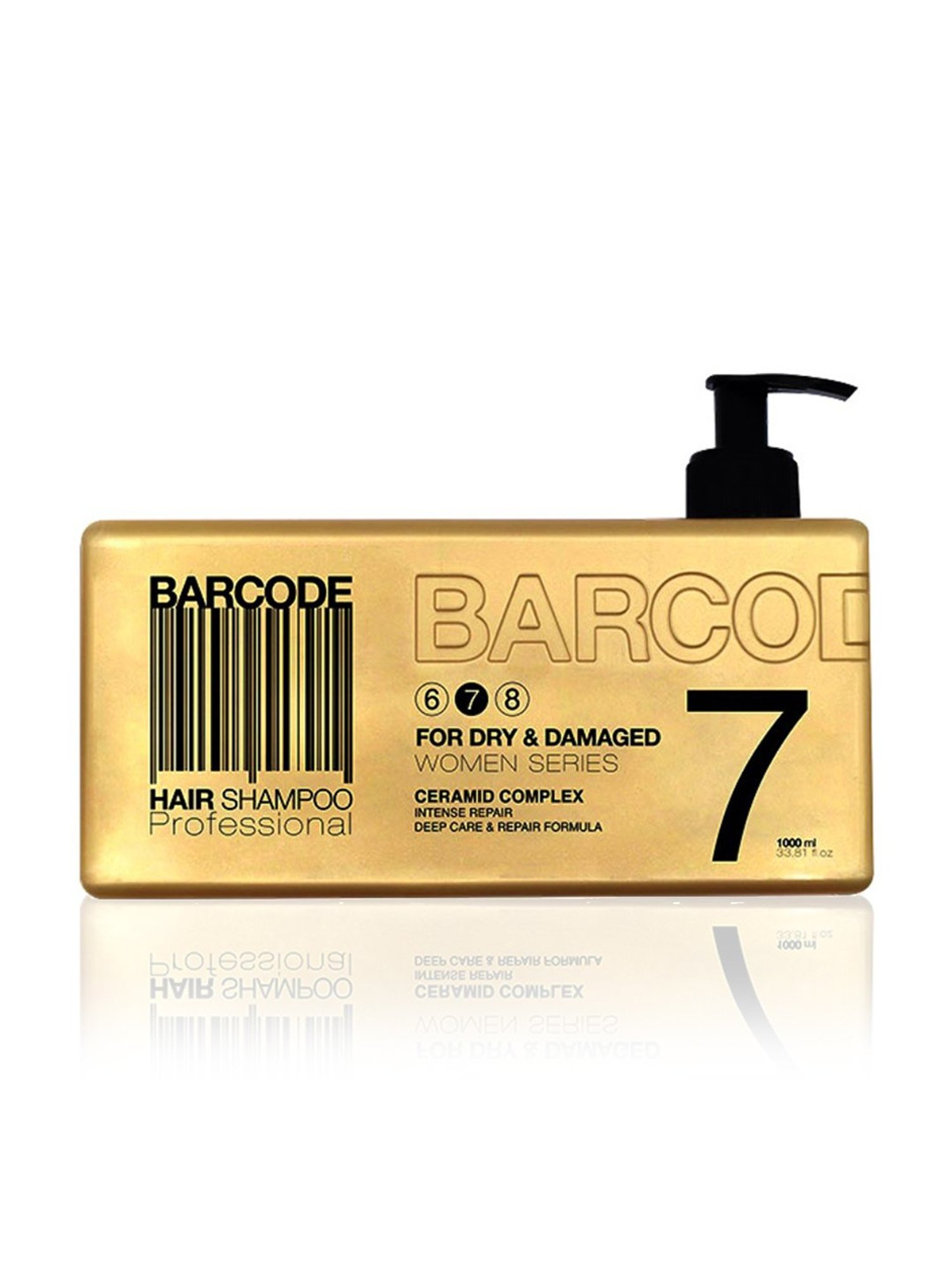 Barcode Professional Women Series Hair Shampoo For Dry & Damaged Hair - 1000 ml