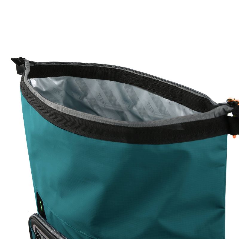 California Innovations Titan Deep Freeze 13qt Rolltop Backpack Cooler - Green