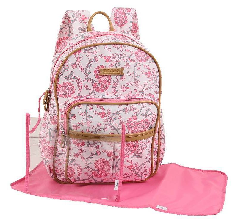 Laura Ashley Diaper Bag Backpack - Paisley