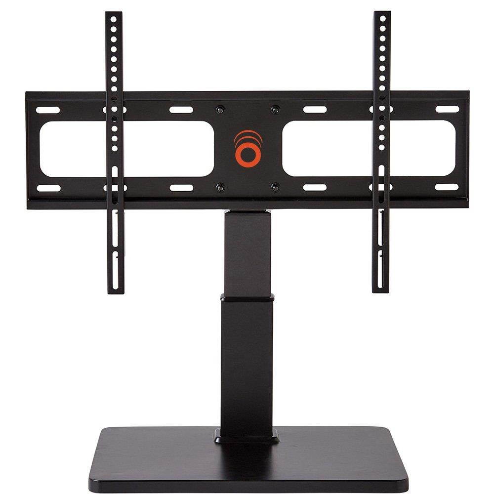 ECHOGEAR Universal Tabletop TV Swivel Stand for 32" to 60" TVs - Improves Stability Plus Adds 75&ordm; of Swivel and 4" of Height Adjust for Better Viewing Angles - EGTV