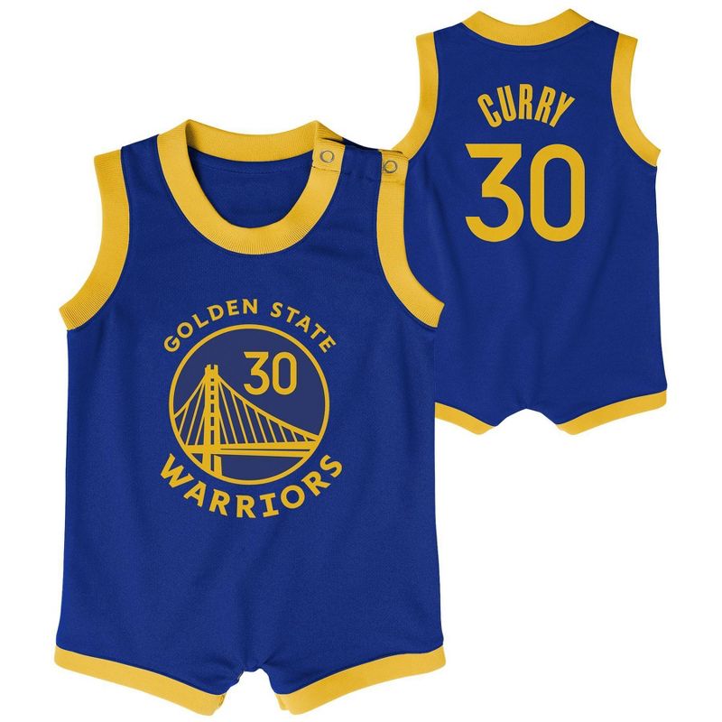 NBA Golden State Warriors Baby Boys' Onesies - 0-3M