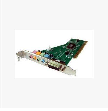 PCI 3D stereo adapter PC desktop Windows 7 cmedia 8738 green version of the 4 channel sound card