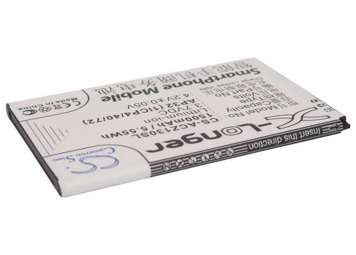 1500mAh / 5.55Wh Battery For ACER Liquid Z130 Duo, Liquid Z3, Liquid Z3 Dual, SIM, Z130,