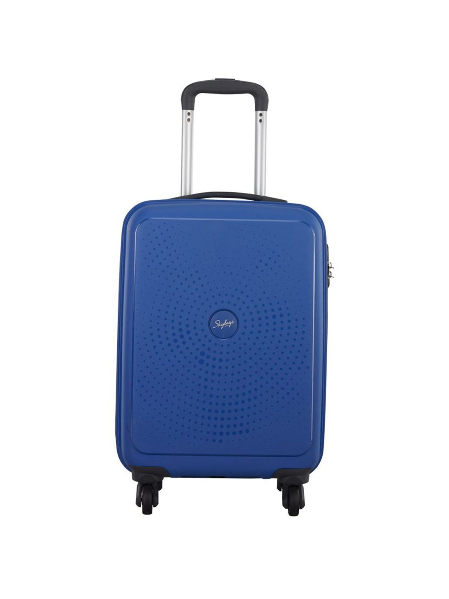 Skybags Salsa Nautic Blue Solid Hard Cabin Trolley Bag - 24 cm
