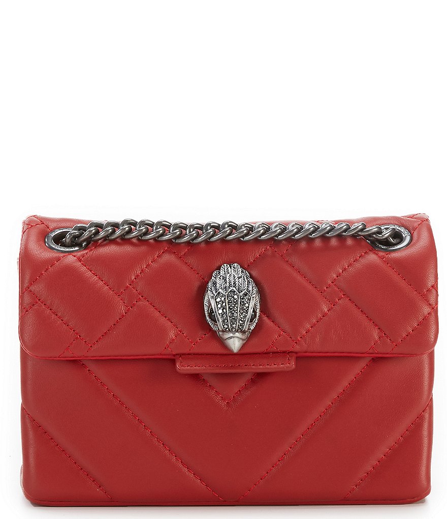 Kurt Geiger London Kensington Mini Quilted Leather Crossbody Bag