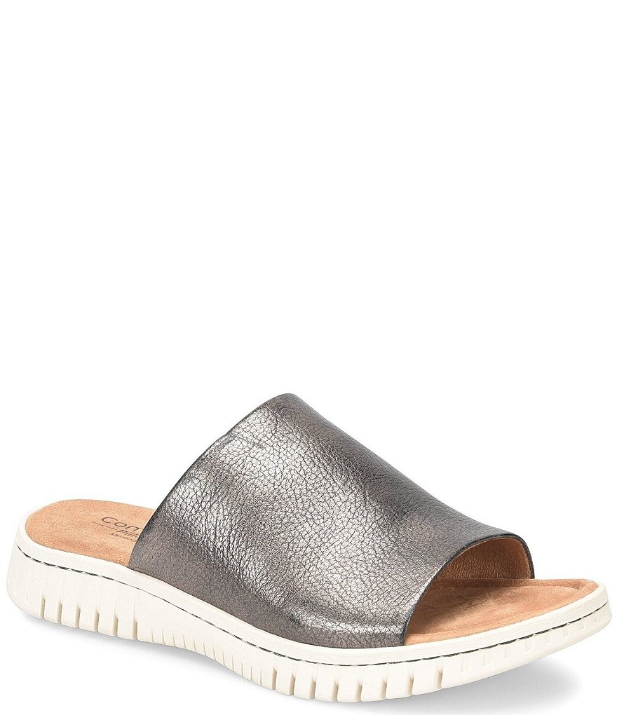 Comfortiva Carmila Leather Sporty Slides