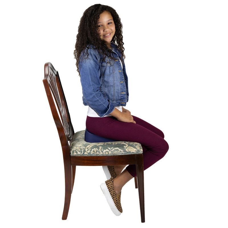 Bouncy Bands Antimicrobial Portable Wedge Seat